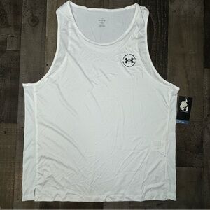 NWT Under Armour Men’s Iso Chill Up-Pace Singlet Fitted Tank size XL